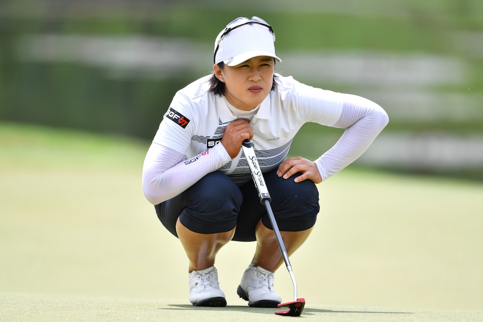 What Amy Yang had in the bag at the Honda LPGA Thailand Golf Equipment Clubs, Balls, Bags